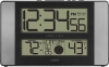 Reloj Atómico La Crosse Tech, LCD, Temperatura, Humedad, Ciclo Lunar y más