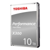 DD INTERNO TOSHIBA X300 3.5 10TB//SATA3//6GB/S//CACHE 256MB//7200 RPM//P/PC/GAMER//ALTO RENDIMIENTO//EMPAQUE RETAIL