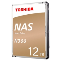 DD INTERNO TOSHIBA N300 3.5 12TB//SATA3//6GB/S//CACHE 256MB//7200 RPM//24X7 P/NAS/1-8 BAHIAS//EMPAQUE RETAIL