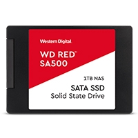 UNIDAD DE ESTADO SOLIDO SSD WD RED SA500 2.5 1TB SATA3 6GB/S 7MM LECT 560MB/S ESCRIT 530MB/S