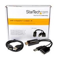 CONVERTIDOR HDMI A DISPLAYPORT - ADAPTADOR 4K ALIMENTADO POR USB - STARTECH.COM MOD. HD2DP