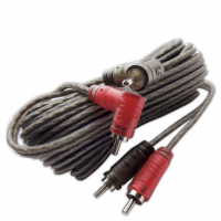 Cable de Audio RockSeries de 2 Plugs RCA 2P-2P Libre de Oxígeno - 6m