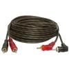 Cable de Audio HF de 2 Plugs RCA a 2 Plugs RCA 12ft 3.60m Flex