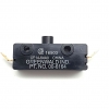 Switch Industrial Push Momentaneo Normalmente Cerrado, Pin Plástico Negro Corto, 25A 125/250VAC 1 HP