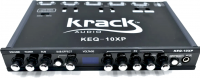 Ecualizador Gráfico Krack Audio, con Procesador de Bajos Epicentro y Medidor de Voltaje Digital
