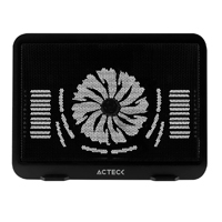 Base Enfriadora Acteck Laptop De 15 Pulgadas/1 Ventilador/color Negro/ac-929080