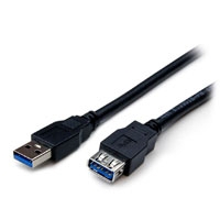 Cable Usb 3.0 De 2m Extensor Alargador - Usb A Macho A Hembra - Startech.com Mod. Usb3sext2mbk