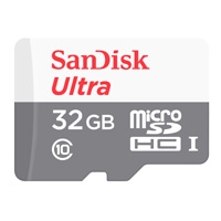 Memoria Sandisk 32gb Micro Sdhc Ultra 100mb, s Clase 10 C, adaptador