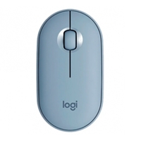 Mouse Logitech M350 Blue Grey Inal?mbrico Receptor Usb Y Bluetooth Pc, mac, chrome, linux, android, ipados