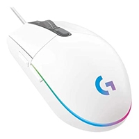 Mouse Logitech G203 Lightsync Gaming White Optico Alambrico Usb Iluminaci?n Rgb Ajustable 6 Botones