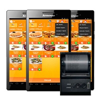 Kit Soft Restaurant Movil De 3 Tabletas Lenovo + 1 Nstech Movil Printer