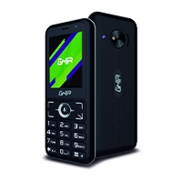 Ghia Smart Feature Phone 3g, Kaios , 2.4 Pulg , Mediatek Mt6572 , Dualsim , 512mb Ram , 4gb Rom, Wifi , Bt , Negro Con Gris