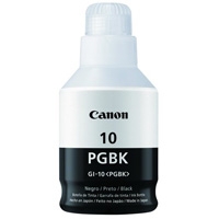 Botella De Tinta Canon Gi-10 Pgbk Negra 170 Ml Compatible Gm2010, gm4010, g5010, g6010, g7010