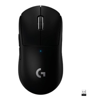 Mouse Gaming Inalambrico Logitech G Pro X Superlight Negro Usb 1ms Hero 25.400dpi 63gr Recargable
