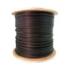 Cable Utp Saxxon Cca De 305m, Categoria 6, Exterior, Doble Forro, Color Negro