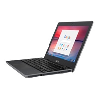 Portatil Laptop Asus Chromebook 11.6 Hd, celeron N4020, 4gb, dd 32gb Emmc, usb 3.2, usb 3.2 Tipo C, bluetooth, webcam Hd, grado Militar, gris, chrome