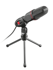 Micrófono de Condensador Trust Gaming 50Hz-16KHz, Omnidireccional, USB y 3.5mm