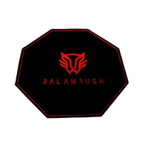 Alfombra Gamer Balam Rush-acteck, antiderrapante, Ultimate, color Negro, br-932400
