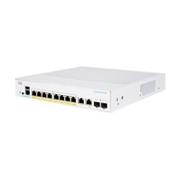 Switch Cisco Business Cbs, 8 Puertos 10, 100, 1000 Mbps, Administrable, 2 Puertos Gigabit Ethernet Combo, Poe