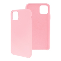 Funda Ghia De Silicon Color Rosa Con Mica Para Iphone 11