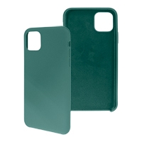 Funda Ghia De Silicon Color Verde Con Mica Para Iphone 11