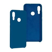 Funda Ghia De Silicon Color Azul Para Motorola E6 Plus
