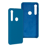 Funda Ghia De Silicon Color Azul Para Motorola G8 Play
