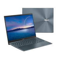 Portatil Laptop Asus Zenbook 13.3 Fhd, core I7 1165g7, 16gb, dd 512gb M.2 Nvme Ssd, hdmi, usb 3.2, thunderbolt, bluetooth, webcam Hd, grado Militar, numberpad, gris, win10 Home