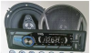 Autoestéreo Krack Audio Fijo Luz Azul, Bluetooth, Auxiliar, 2xUSB, Micrófon Manos Libres 4x50W, con Bocinas 6.5"