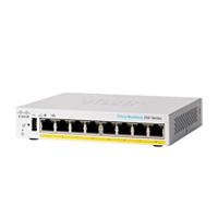 Cbs250-8pp-e-2g-na Switch Cisco Administrable 8 Puertos 10, 100, 1000 Poe+ 45w + 2x Giga Combo Sfp