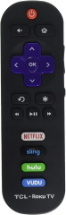 Control Remoto Original ROKU Smart TV TCL, Netflix, Hulu, Roku Channel, ESPN