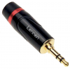Plug 3.5mm Stereo Gold Metálico Hi-Fi, para Señal e Instrumentos