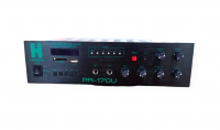 Amplificador Harden 170W Mono, 70V y 100V, MP3/FM/USB/SD CARD y DISPLAY