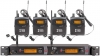 Sistema de Monitoreo Inalámbrico para Audio Pro, de 4 Canales