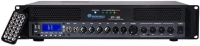 Amplificador Soundtrack 4 Zonas 180Wrms 70V/100V, con USB, SD, Bluetooth, Entrada 2xMicrófonos y Línea