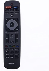 Control Remoto Smart TV PHILIPS Netflix, Vudu