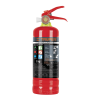 Extintor recargable portátil 1 kg polvo tipo ABC