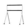 White Rolling Stand Para Huawei Ideahub 65, 75, 86 Inches