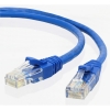 Cable de Parcheo de Red Ethernet Cat6 UTP RJ45 Azul - 0.5m