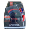 Kit de Instalación Krack Audio 100% Cobre CXP Series, Calibre 4AWG, 1800W