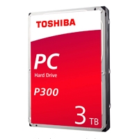 DD INTERNO TOSHIBA P300 3.5 3TB/ SATA3/6GBIT/S /64MB CACHE/7200RPM/P/PC
