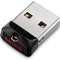 MEMORIA SANDISK 64GB USB 2.0 CRUZER FIT Z33 NEGRO MINI