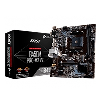 MB MSI B450 AMD S-AM4 2A GEN/4X DDR4 2666/HDMI/VGA/DVI/M.2/4X USB 3.1/MICRO ATX/GAMA MEDIA